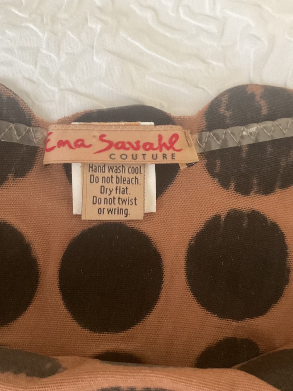 Ema Savahl Ender Bubbles Tan Black One Piece Large - Picture 11 of 12